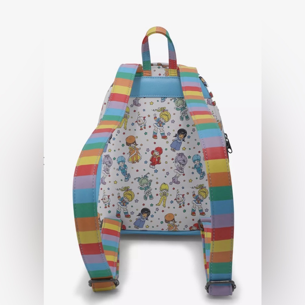 Loungefly Rainbow Brite Colorful Backpack - Picture 3 of 3